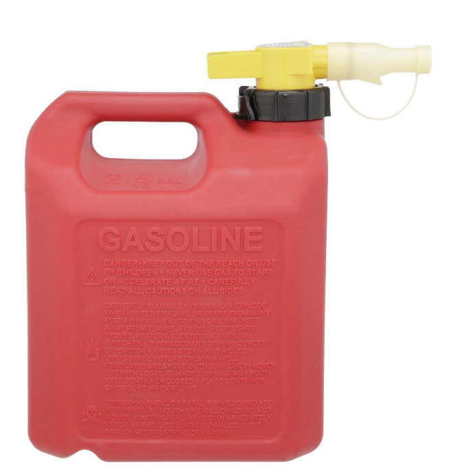 NO-SPILL 2.5 GAL POLY GAS CAN