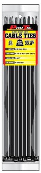 22" SUPER HD UV BLACK, 25PK