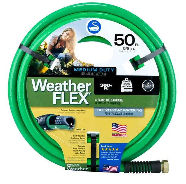 5/8X50 WEATHER FLEX GARDEN HOSE