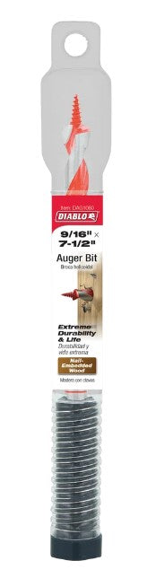9/16 in. x 7-1/2 in. Auger Bit