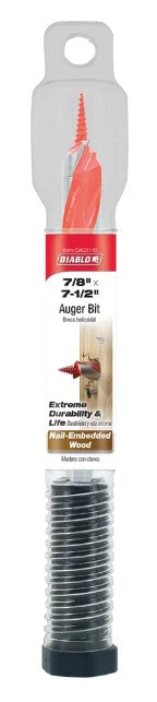 7/8 in. x 7-1/2 in. Auger Bit