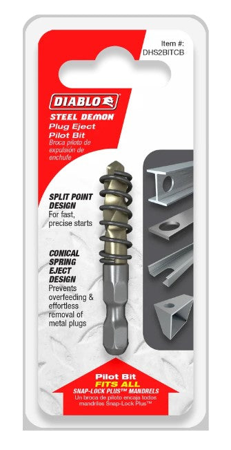Steel Demon Carbide Teeth Hole Cutter Plug Eject Pilot Bit
