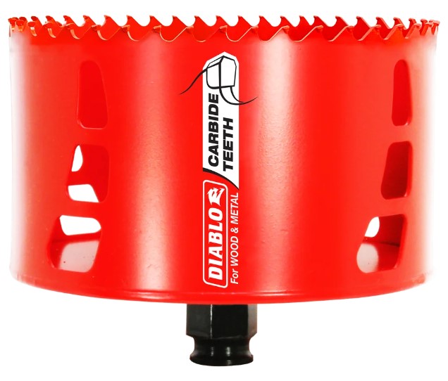 4-1/2 in. (114mm) Carbide-Tipped Wood & Metal Holesaw