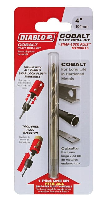 4 in. Cobalt Pilot Drill Bit