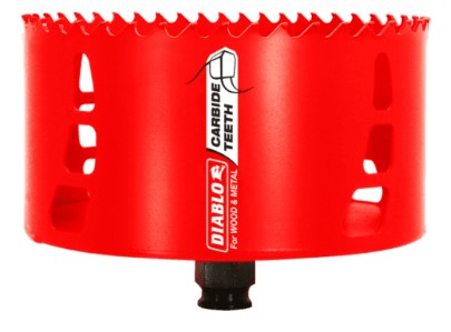 5 in. (127mm) Carbide-Tipped Wood & Metal Holesaw