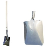 SP CLOSED BACK SHOVEL, 48" ASH HANDLE
