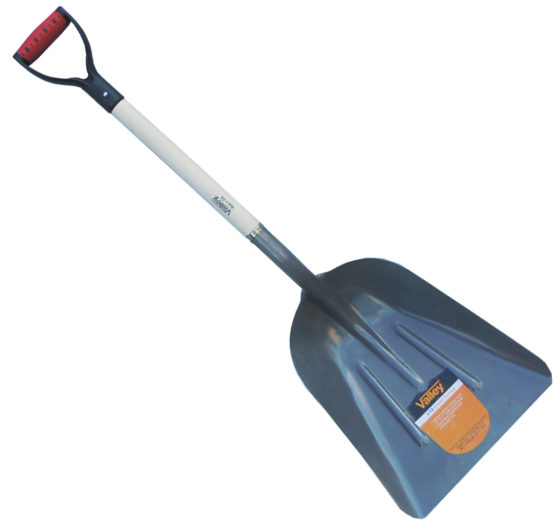 #10 STEEL SCOOP, 30" USA ASH D-GRIP HDL