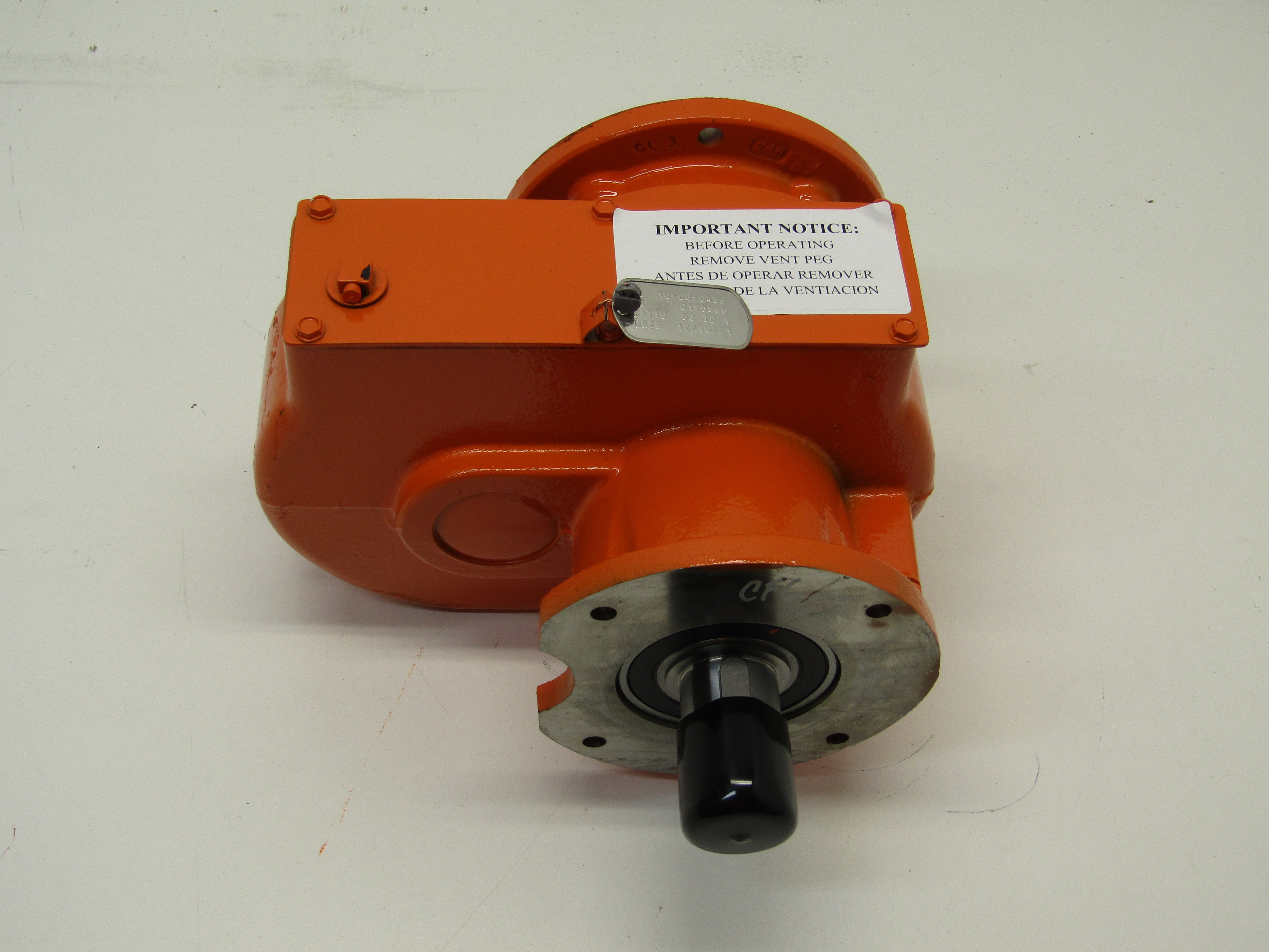 GEARBOX MPF 60/120FPM 56C 53:1 35x56mm SHAFT f/2HP MAX MTR