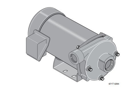CENT. PUMP, 2.5HP 230V/460V, 3PH