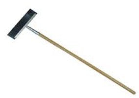 18" FLOOR SCRAPER, 60" ASH HANDLE