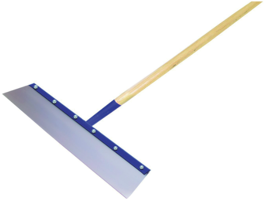 22" FLOOR SCRAPER, 60" ASH HANDLE