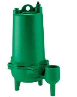 1/2HP EFFLUENT PUMP, 230V, 1PH, 60HZ, 20' CORD, CAST IRON IMPELL