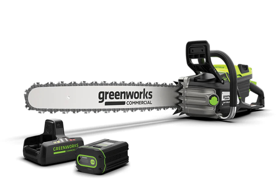 OPTIMUS 82V 3.6kw 20" Chainsaw Kit with CORE400 Battery & DP Charger