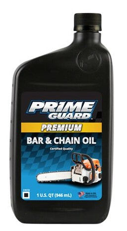 PRIME GUARD BAR & CHAIN OIL, QUART