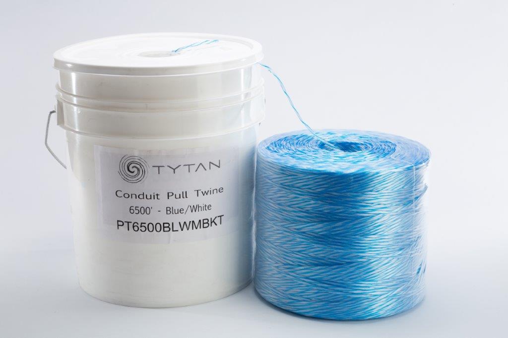 #650 CONDUIT PULL TWINE 6500' BLUE/WHITE