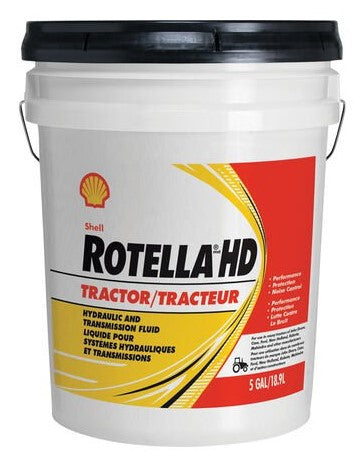 SHELL ROTELLA HEAVY DUTY TRACTOR FLUID - 5 GALLON