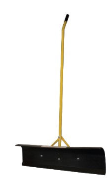 BIG PUSH, 30" BLK POLY, CURVED HNDL