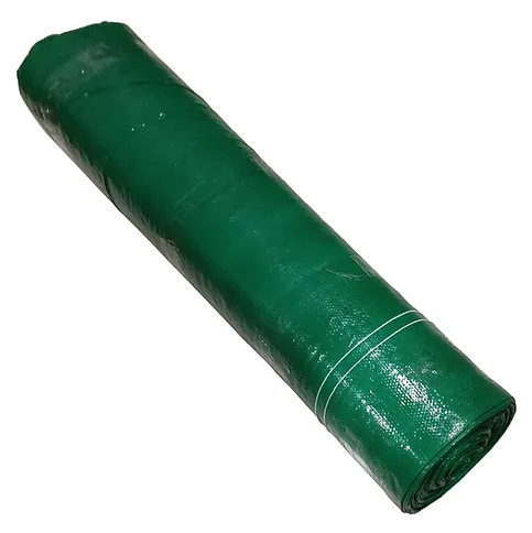 4X300 GREEN POLY DAM MATERIAL, 10X10 WEAVE