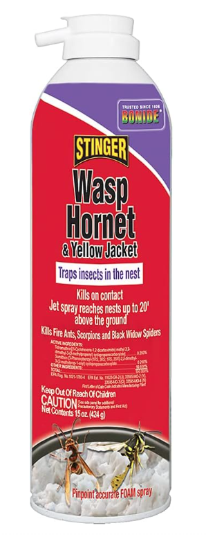 WASP & HORNET FOAMING 15OZ SPRAY