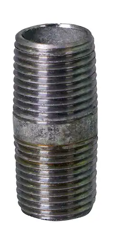 1/8X2-1/2" BLACK NIPPLE