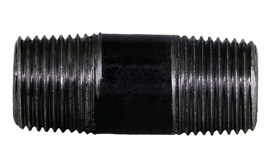 1/8X3" BLACK NIPPLE