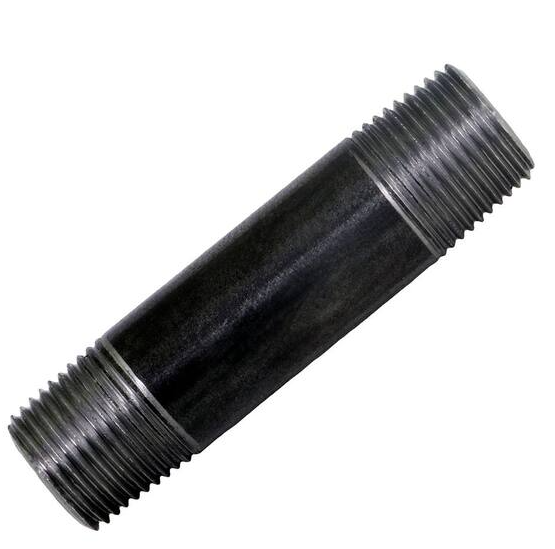 1/4X4" BLACK NIPPLE