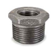 2"X1-1/2" BLACK HEX BUSHINGS