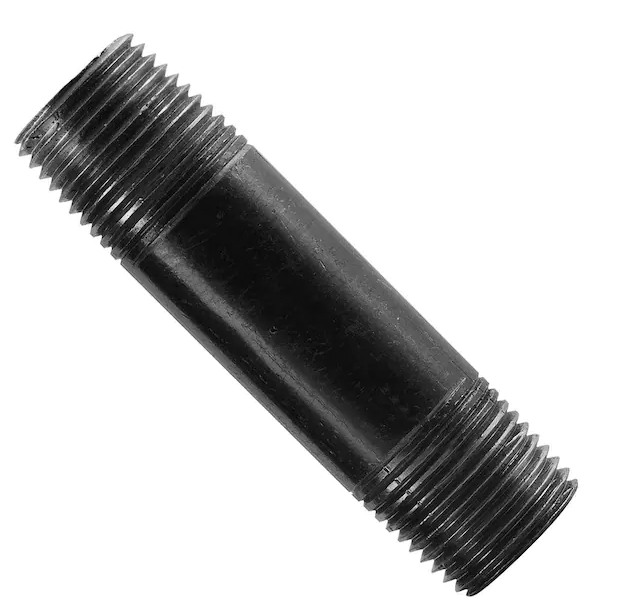 2X6" BLACK NIPPLE