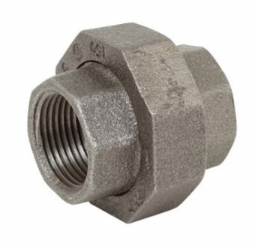 3/4" BLACK UNION