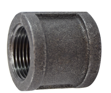 1/2" BLACK COUPLINGS