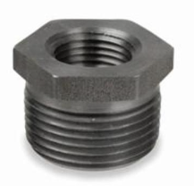 1/2X1/8'' BLACK. HEX BUSHING