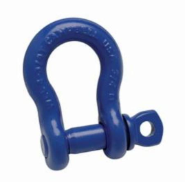 3/4" ANCHOR SHACKLE, SCREW PIN, PAINTED