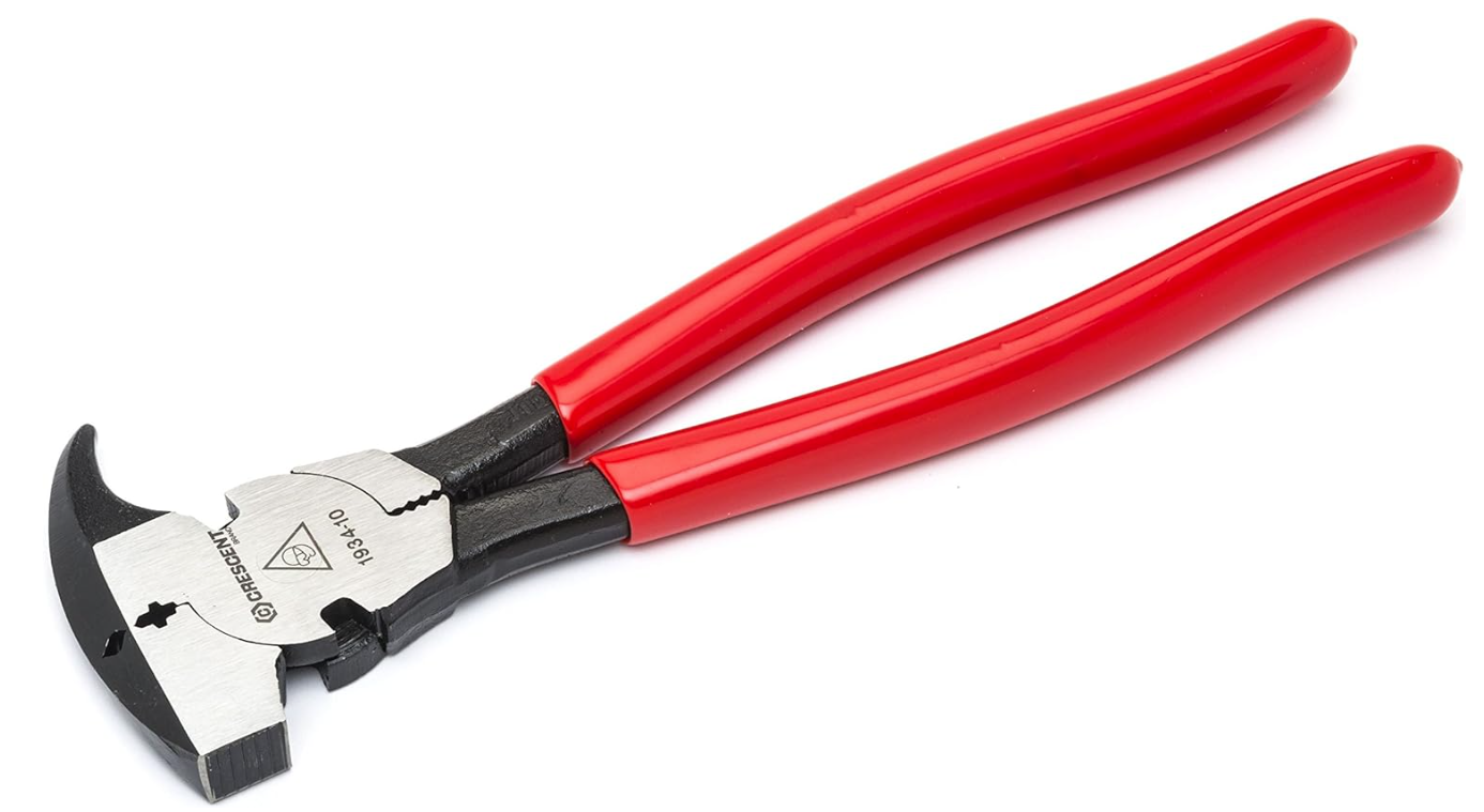 PLIERS, 10", CD, FENCE TOOL, CUSHION GRIP