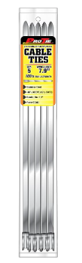 7.9" STAINLESS STEEL, NARROW, 5PK