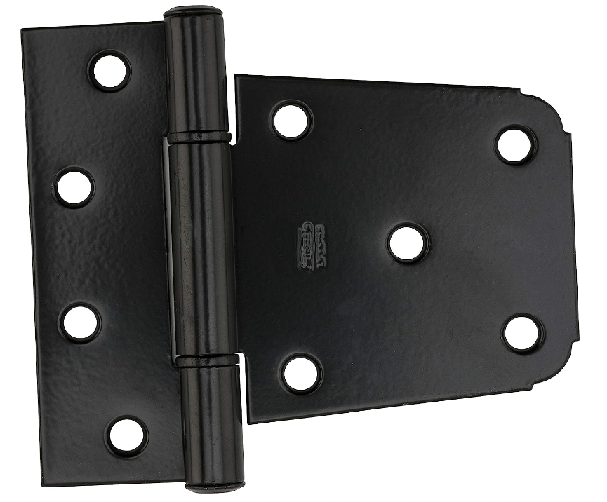 3-1/2" HD GATE HINGE, BLACK