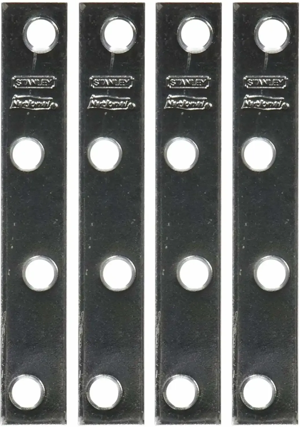 4X5/8" MENDING PLATE, 4/PK