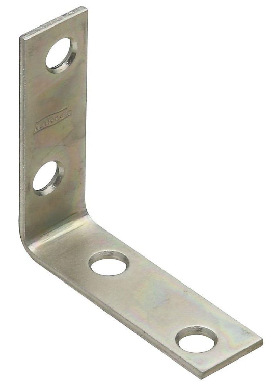2X5/8" CORNER BRACE, 4/PK