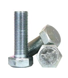 3/8" 16X9", (PT) HEX CAP BOLTS GRADE 5 COARSE MED CARBON ZINC C