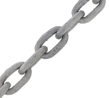 5/16" X 92' PROOFCOIL CHAIN, Z/P, RND PL