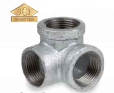 3/4" 90' GALV. SIDE OUT ELBOW