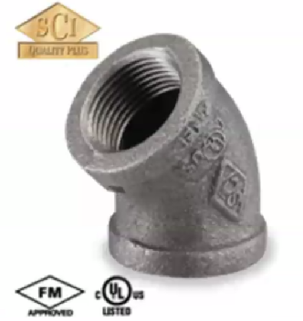 1-1/2" 90' BLACK ELBOW