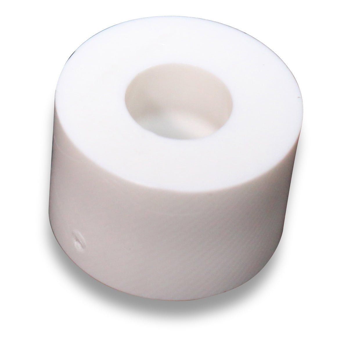 SPACER ROLLER 6.3X15X10 PS WHITE