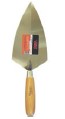 11" MASONRY TROWEL, WOOD HANDLE, LONDON PATTERN