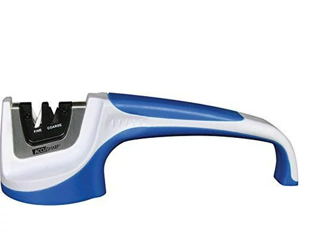 AccuSharp 036C Classic Pull-Through Knife Sharpener - White/Blue