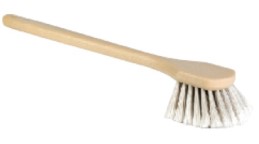 UTILITY/POT SCRUB, 2" PALYMYRA TRIM, 20" WOOD HANDLE