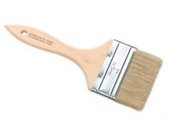 4" CHIP BRUSH, WHITE BRISTLE