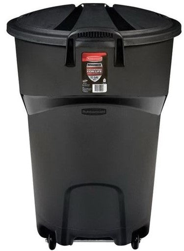 ROUGHNECK 32 GAL WHEELED REFUSE CONT