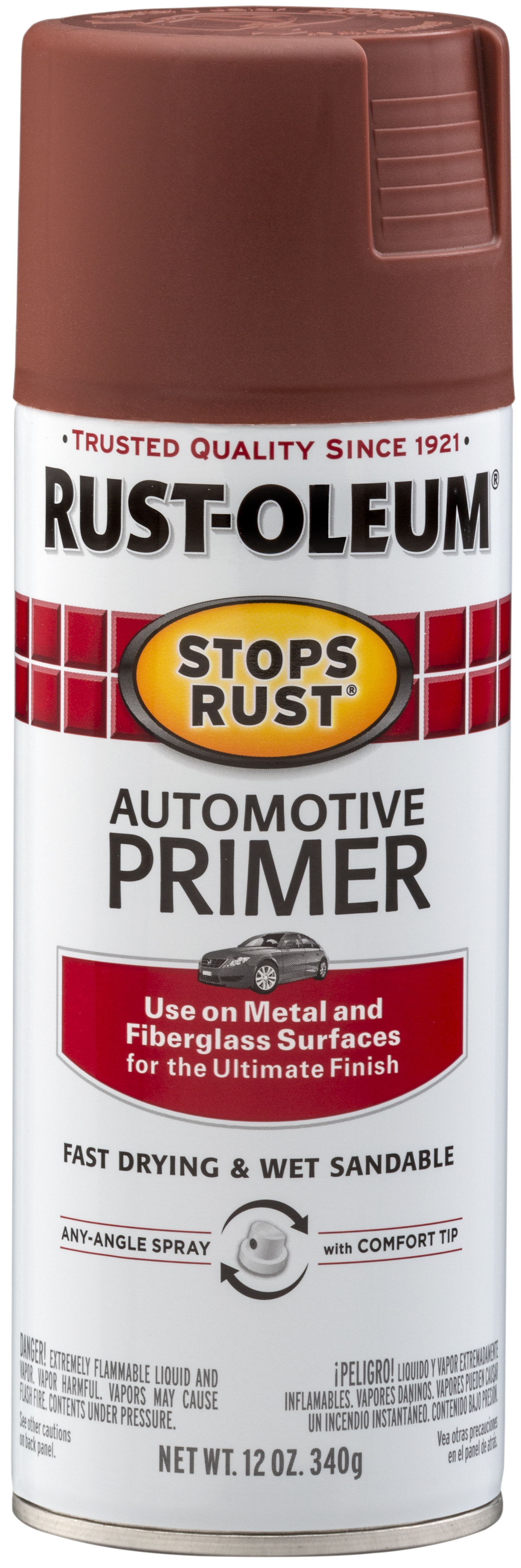 Rust-Oleum RED AUTO PRIMER 12 OZ. SPRAY