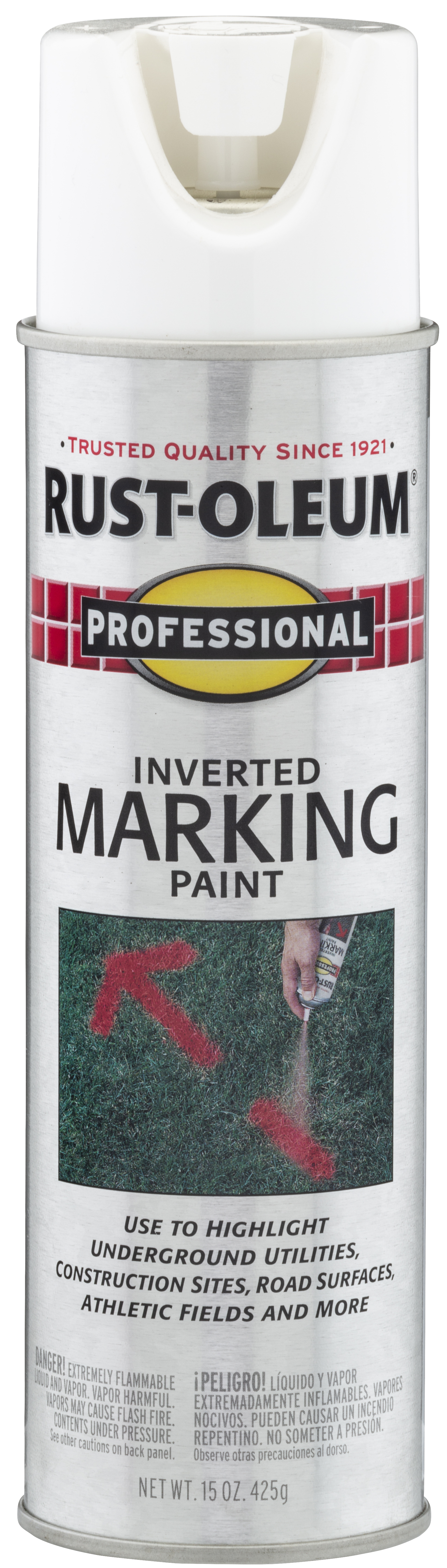 WHITE 15OZ INV MARKING PAINT