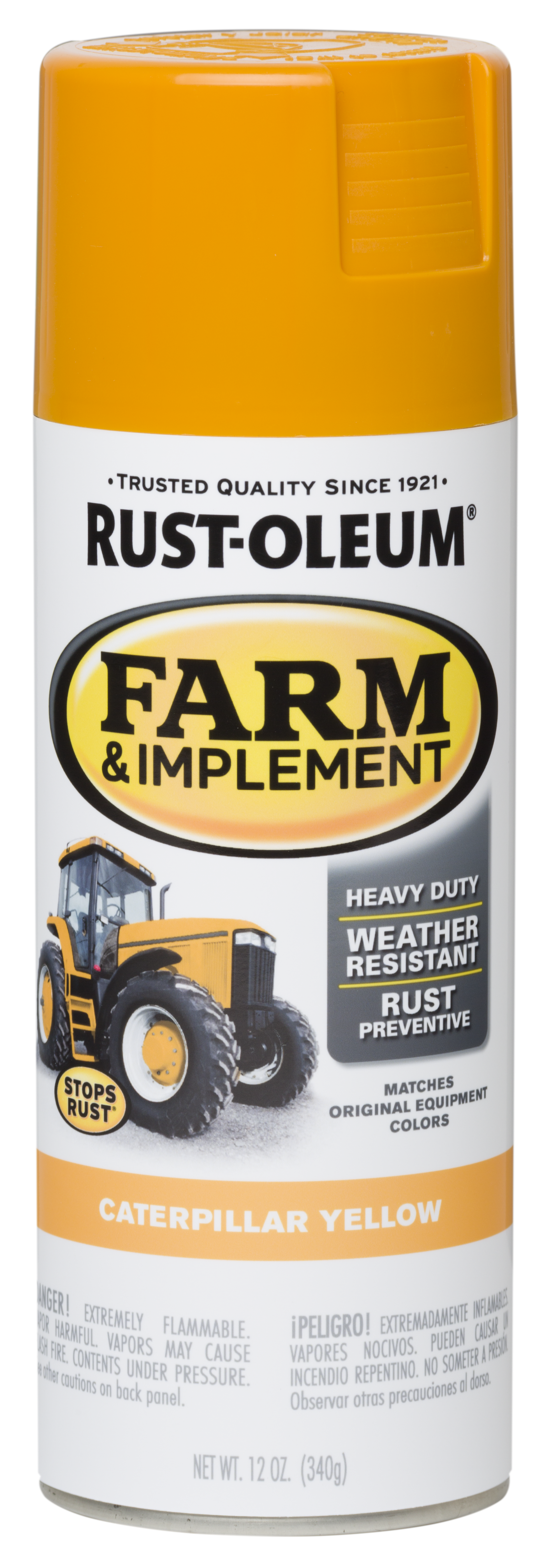 CATERPILLAR YELLOW 12OZ SPRAY PAINT